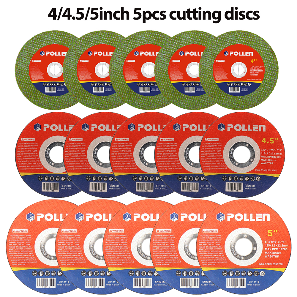 Band Saw Blade - SI FANG 5pcs 100/115/125mm Resin Cut