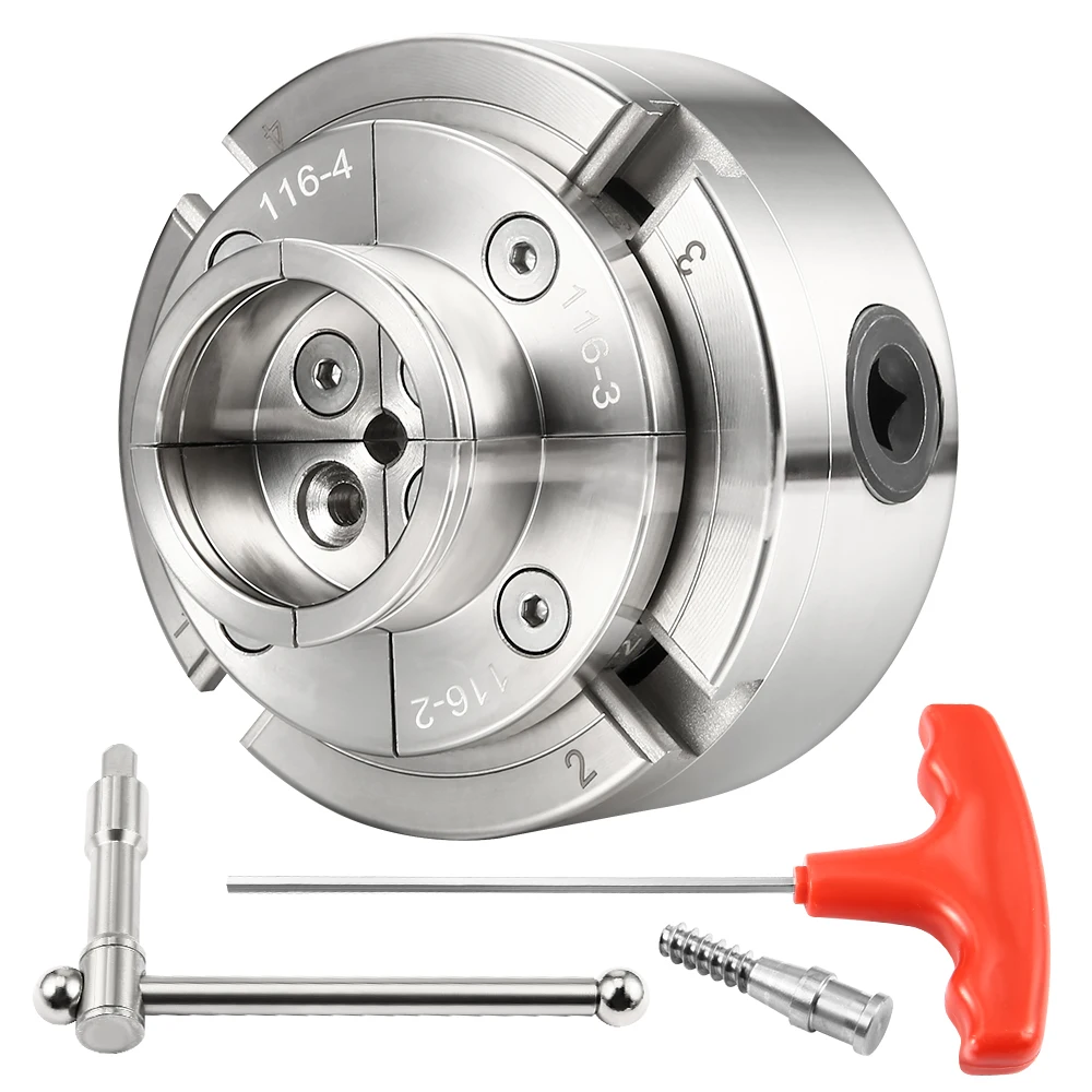 Woodworking Lathe Chuck - M33 4-Jaw Precision Self-Centering Woodturning Chuck