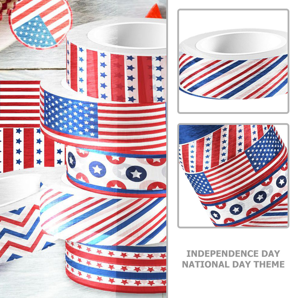 Woodworking Usa - 12 Rolls Usa Independence Day Themed