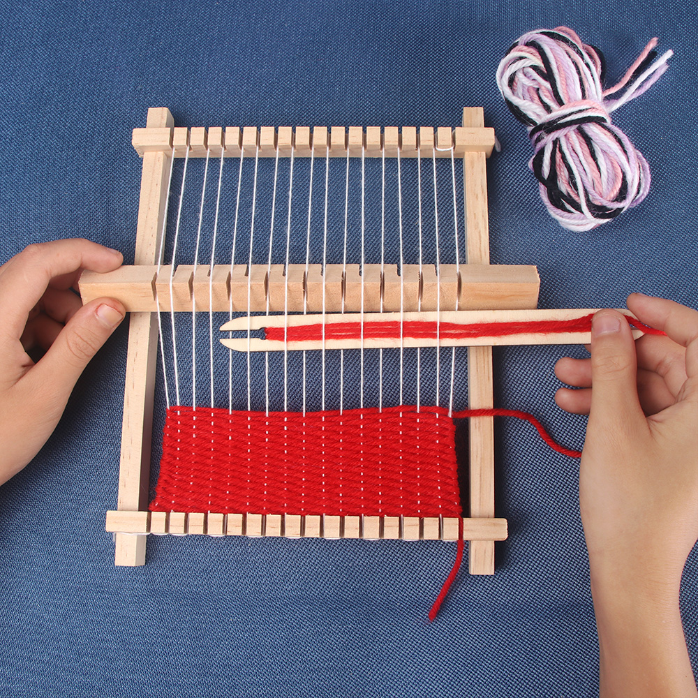 Woodworking Kits - DIY Small Wooden Weaving Loom Kit