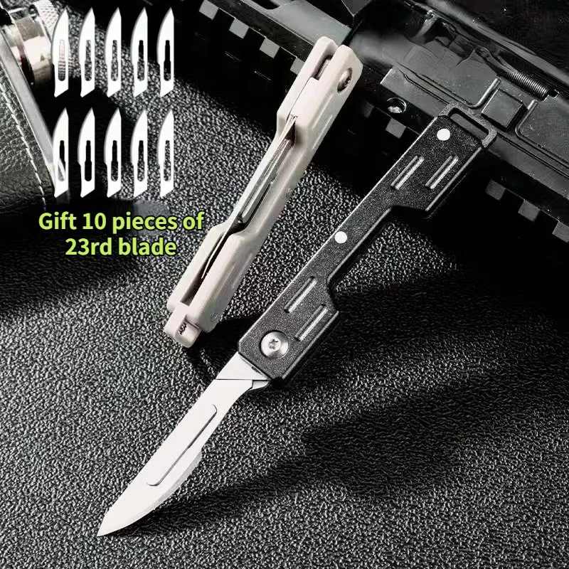 Woodworking Hobby Kits - Folding Knife Opening Carbon Steel Blade