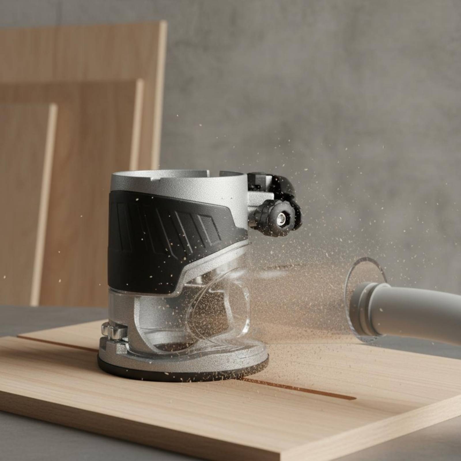 Transparent Router Dust Hood T - Woodworking Routers บทวิจารณ์และราคา