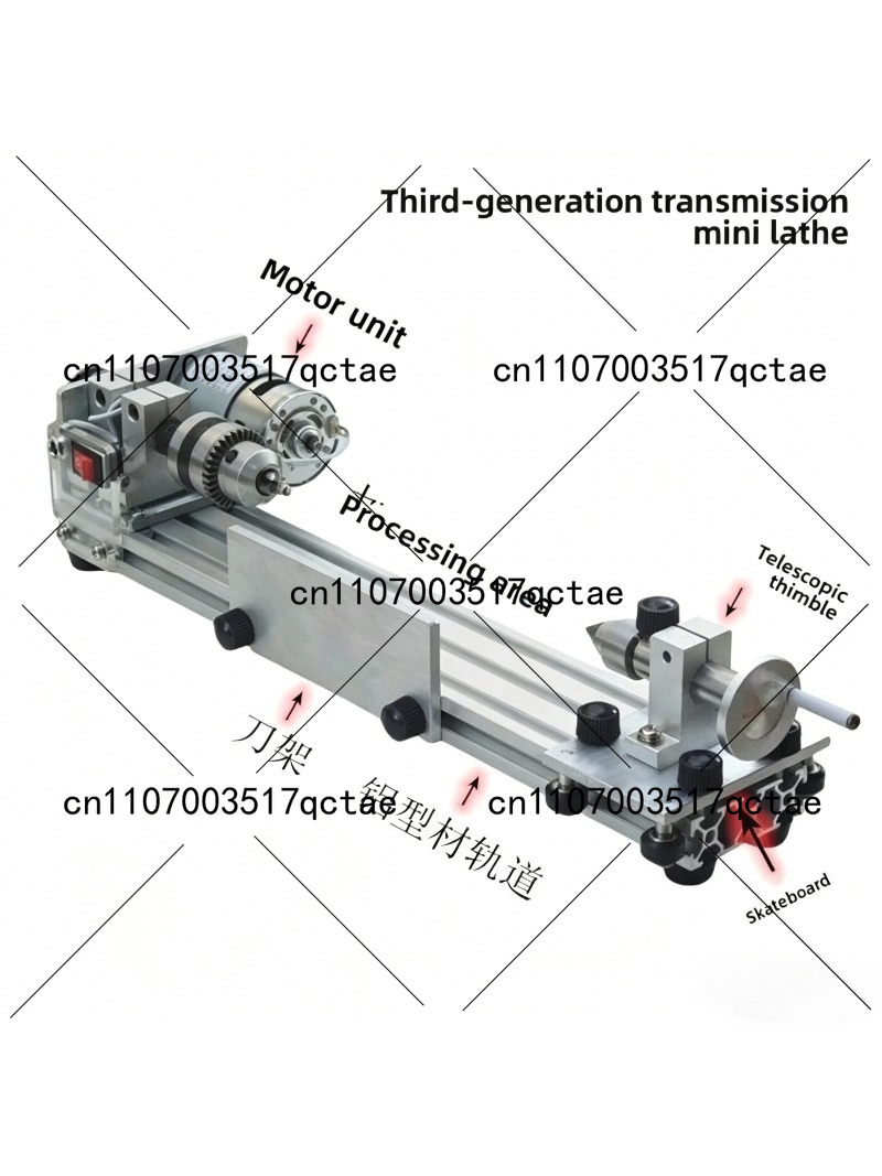 Multifunctional Micro Lathe Ad - Woodworking Lathe Chuck บทวิจารณ์และราคา