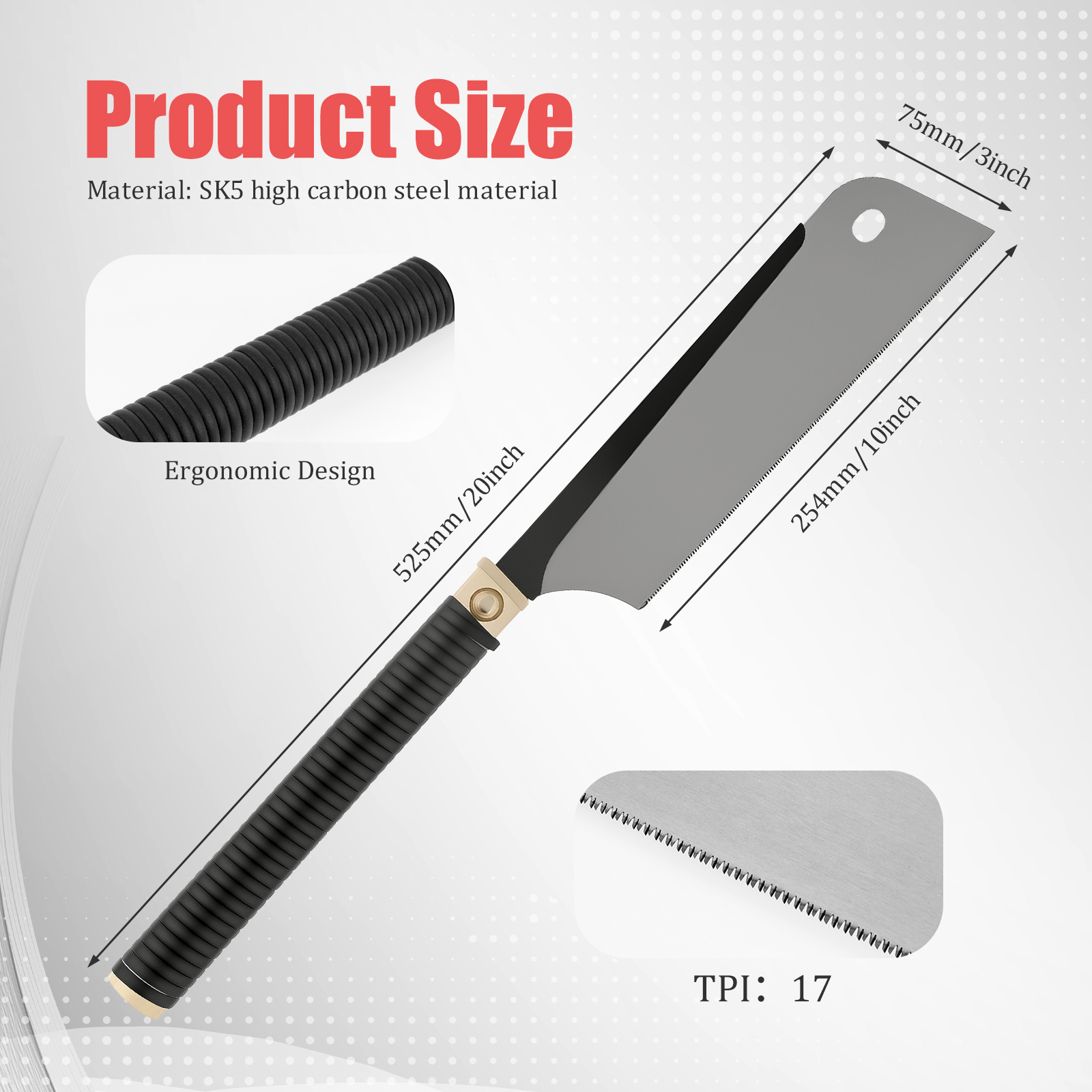 Japanese Hand Saw SK5 Flexible - Japanese Pull Saw บทวิจารณ์และราคา