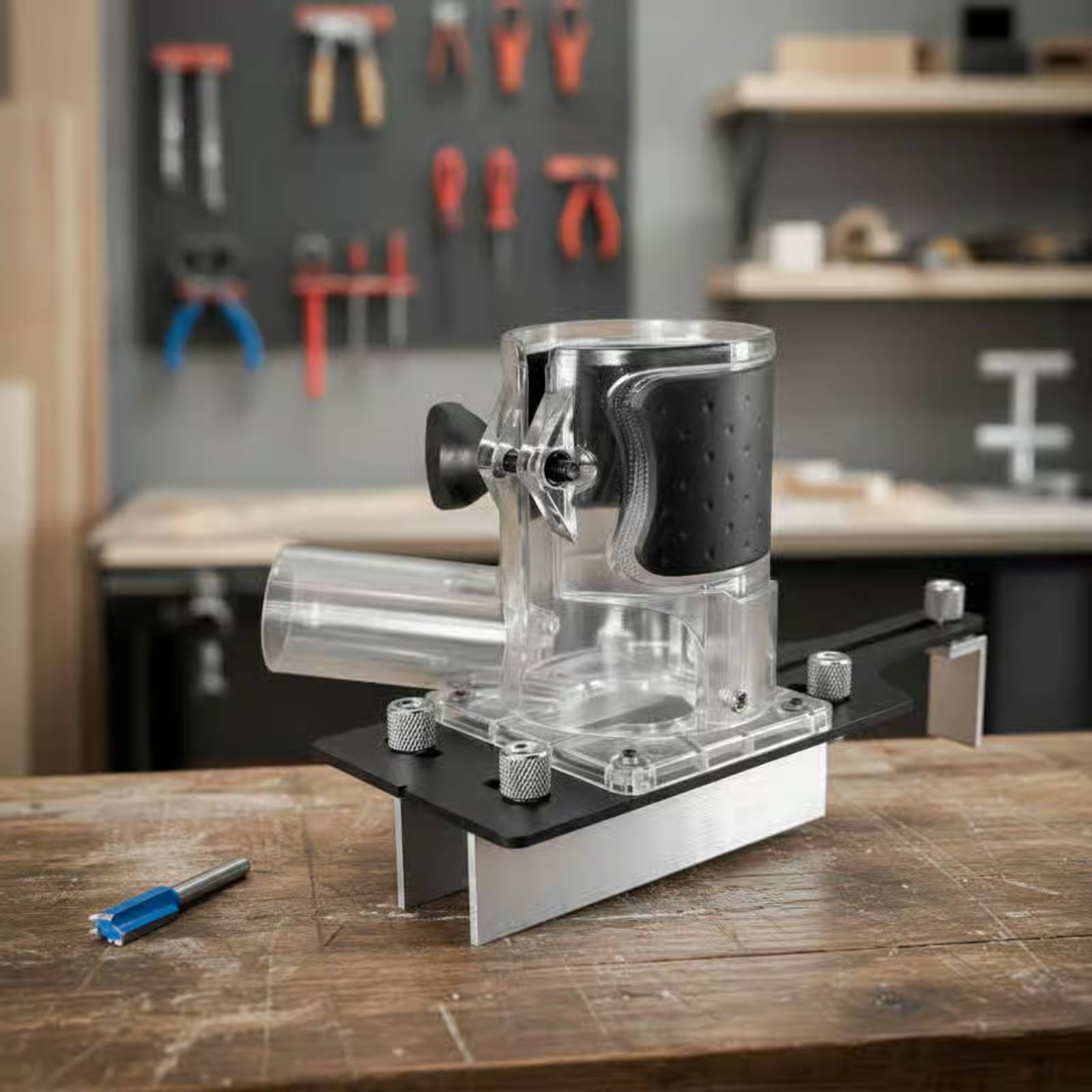 Dust Collection Router Jig Tra - Woodworking Routers บทวิจารณ์และราคา