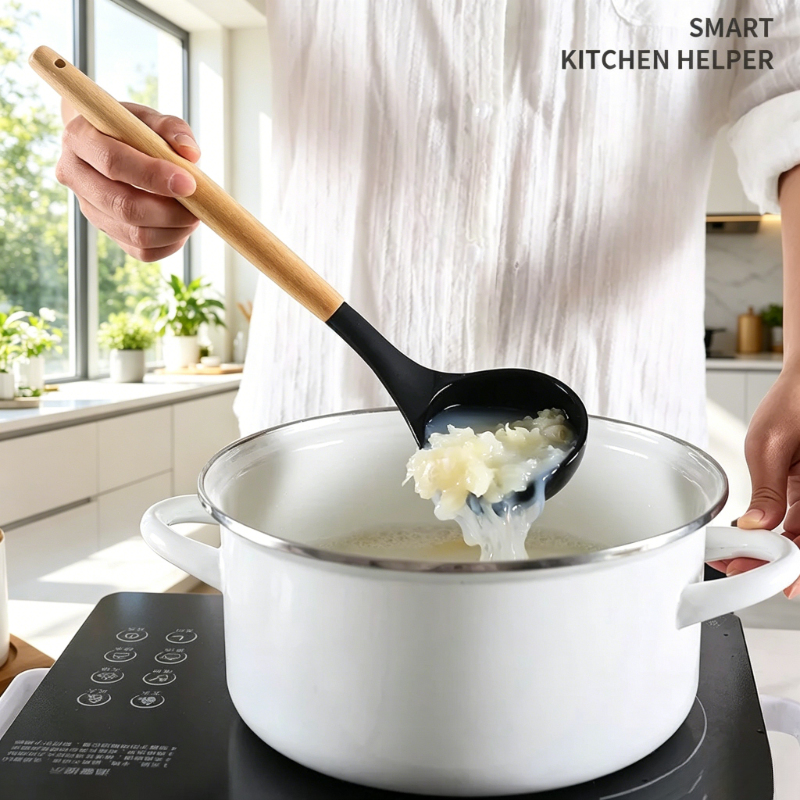 Black Silicone Kitchen Tools 1 - Woodworking Kits บทวิจารณ์และราคา