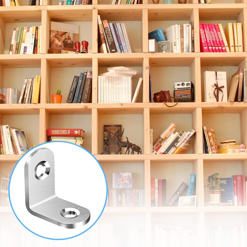 Stainless Steel L Bracket Corn - Woodworking Joint บทวิจารณ์และราคา