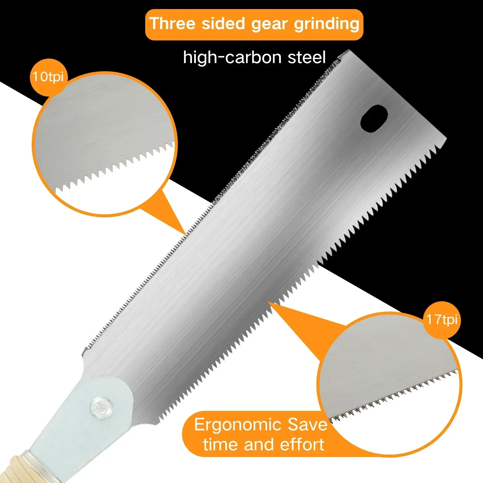 Japanese Hand Saw 9.3inch SK5  - Japanese Pull Saw บทวิจารณ์และราคา