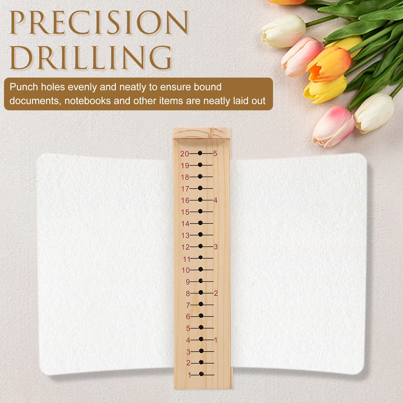 Wood Bookbinding Punching Crad - Woodworking Book บทวิจารณ์และราคา