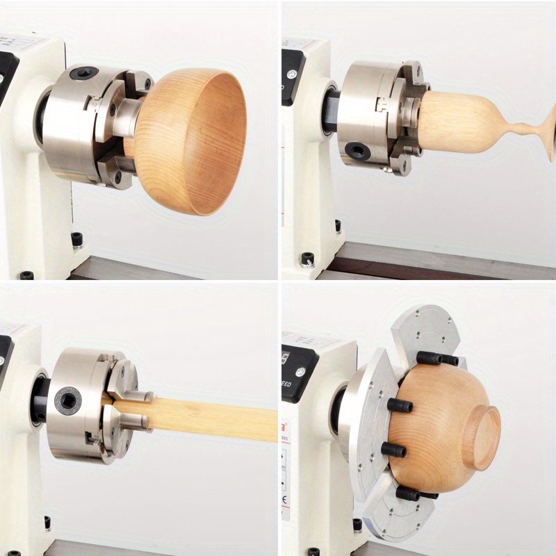 M33 4-Jaw Precision Self-Cente - Woodworking Lathe Chuck บทวิจารณ์และราคา