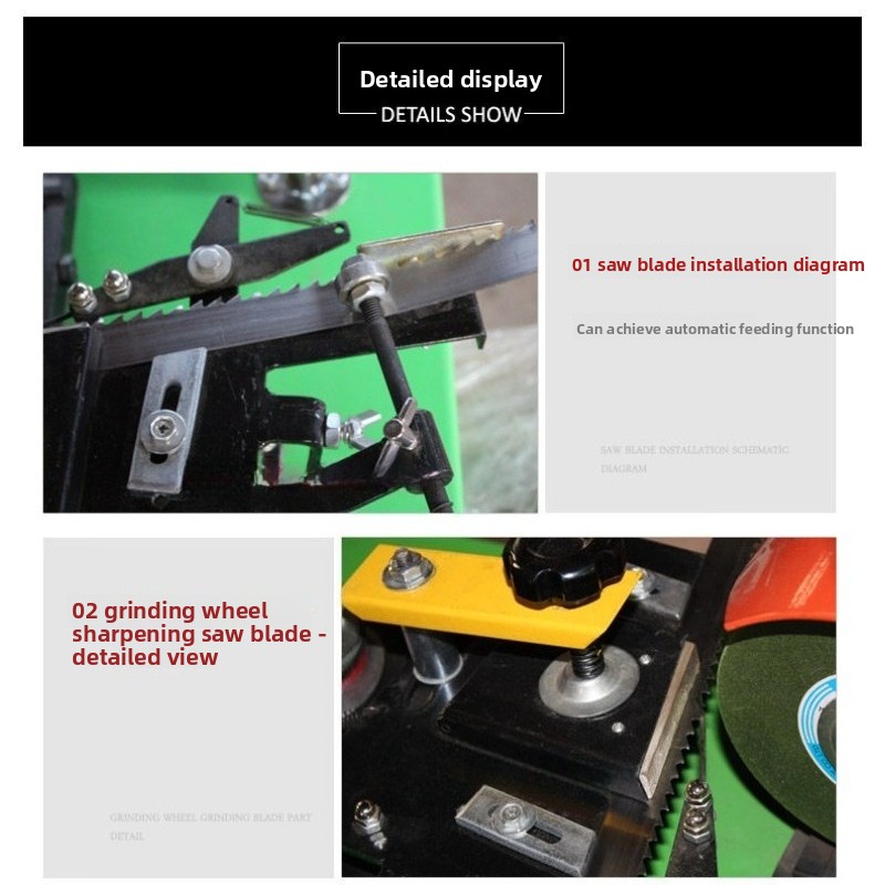 Band Saw Blade Grinding Machin - Band Saw Blade บทวิจารณ์และราคา
