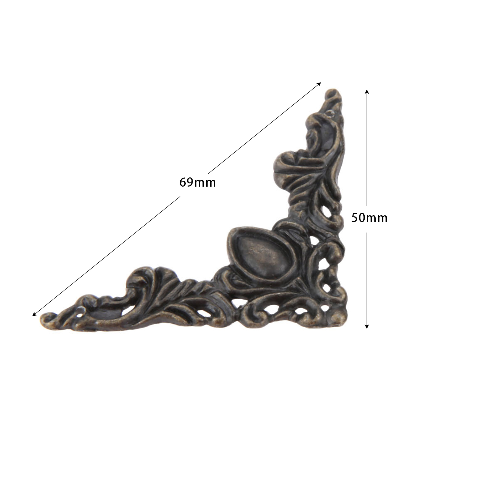 4Pcs Antique Bronze Decorative - Woodworking Book บทวิจารณ์และราคา