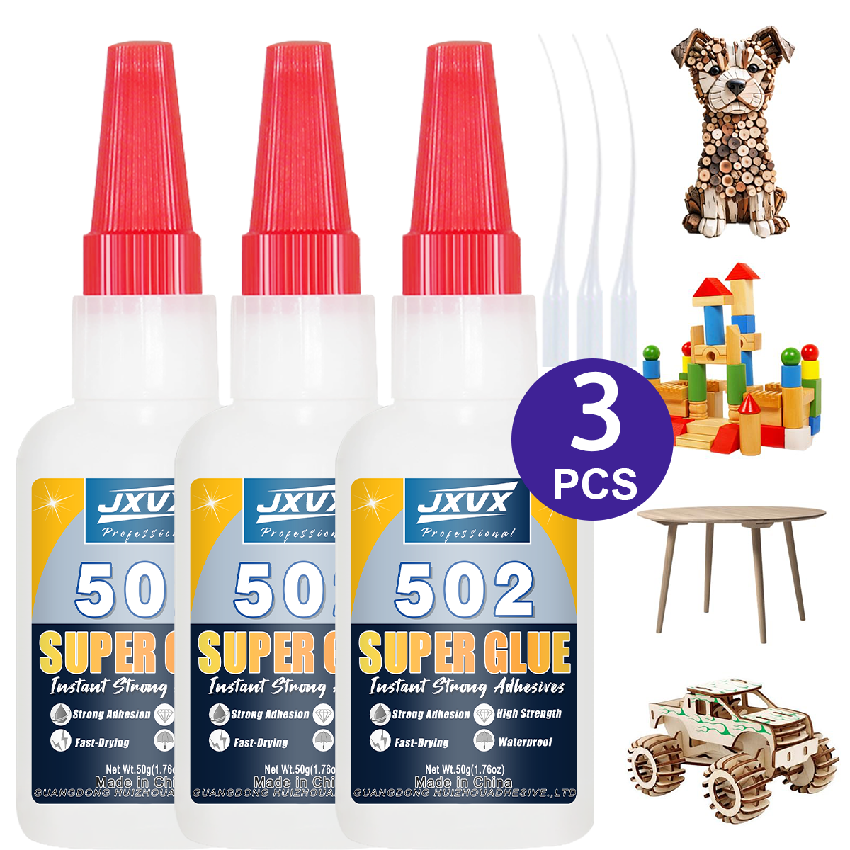 1-3pcs 50g High quality 502Sup - Woodworking Glue Applicator บทวิจารณ์และราคา