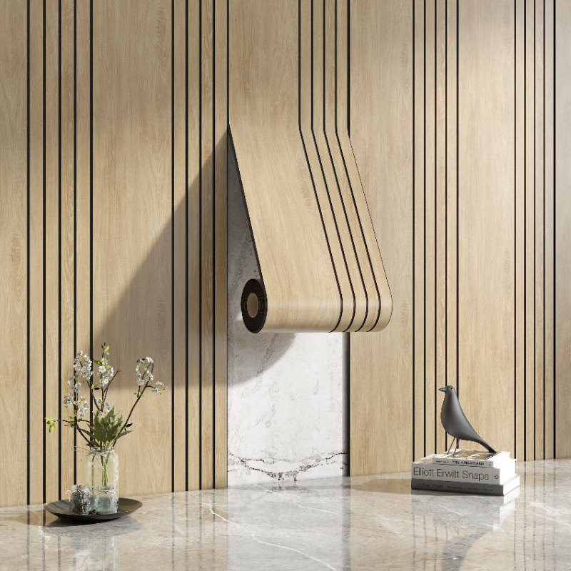 Thickened 3D Stereo Grille Woo - Woodworking Wallpaper บทวิจารณ์และราคา