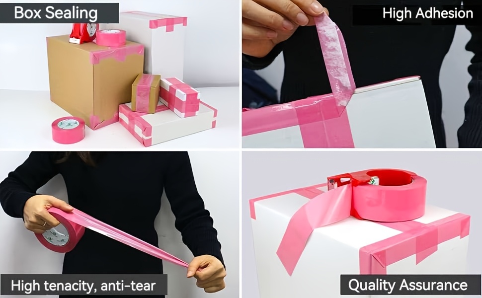 1pcs Pink Packing Tape, Vibran - Woodworking Warehouse บทวิจารณ์และราคา
