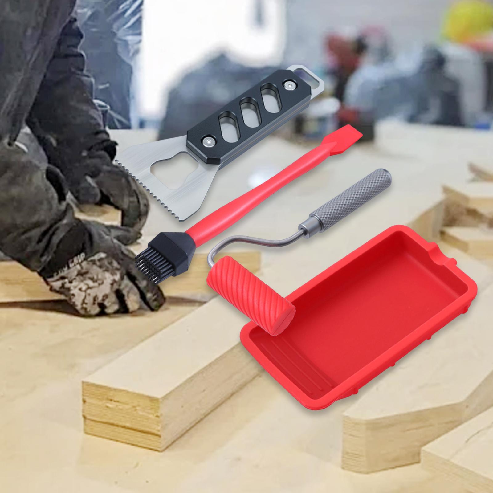 Glue Spreader with Tray Easy t - Woodworking Glue Applicator บทวิจารณ์และราคา