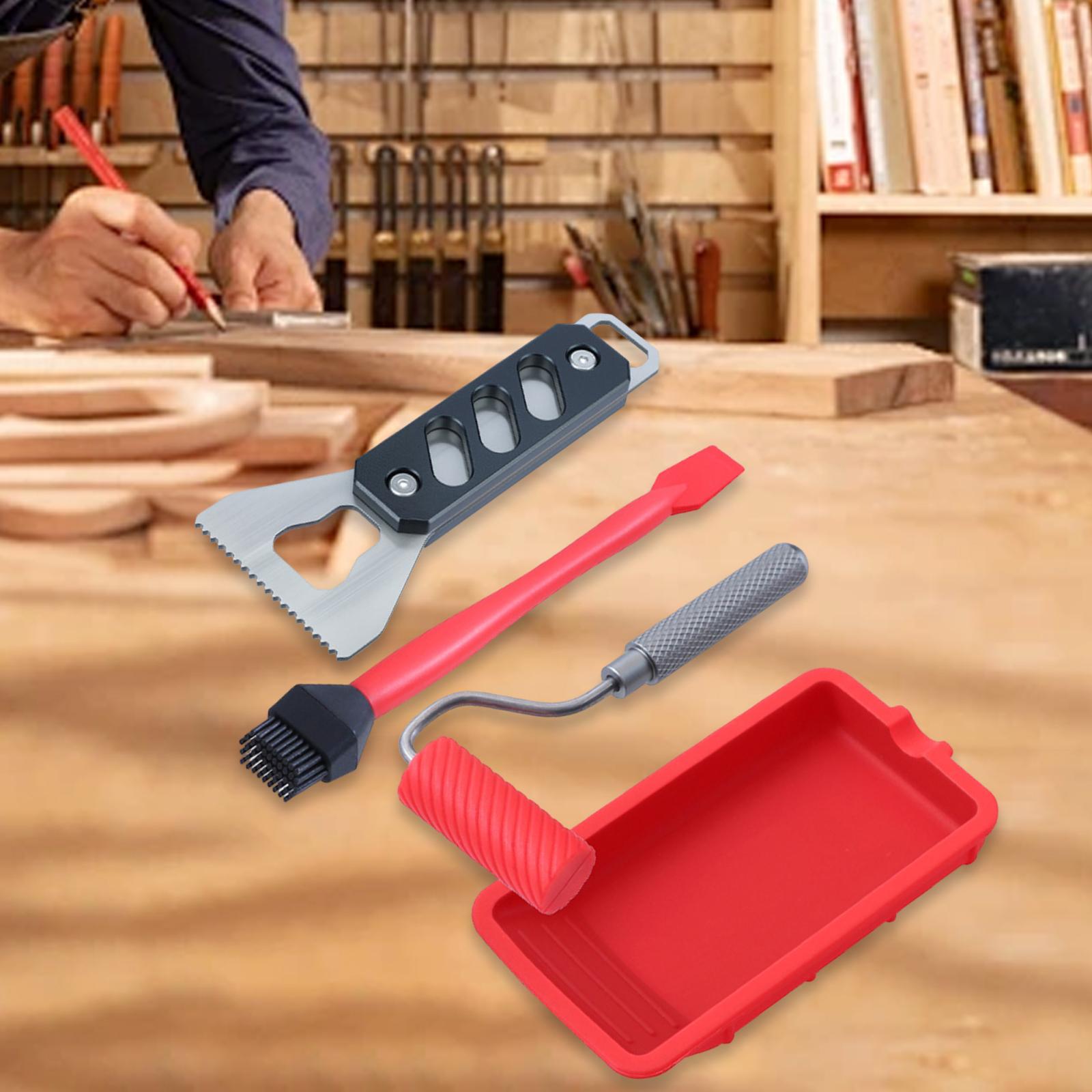 Glue Spreader with Tray Easy t - Woodworking Glue Applicator บทวิจารณ์และราคา