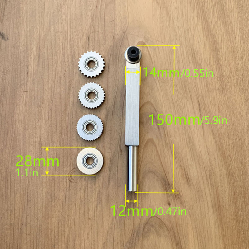 1Set Single Wheel knurling Too - Woodworking Lathe Chuck บทวิจารณ์และราคา