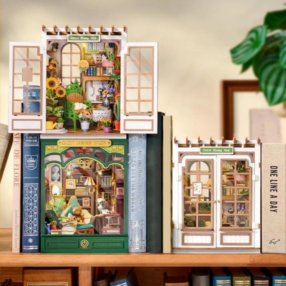 Rolife Book Nook Kit DIY Minia - Woodworking Book บทวิจารณ์และราคา