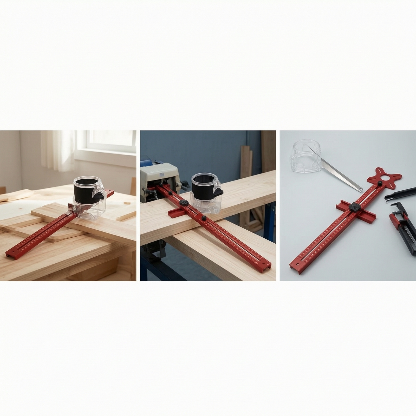 Router Circle Cutting Guide Ad - Woodworking Routers บทวิจารณ์และราคา