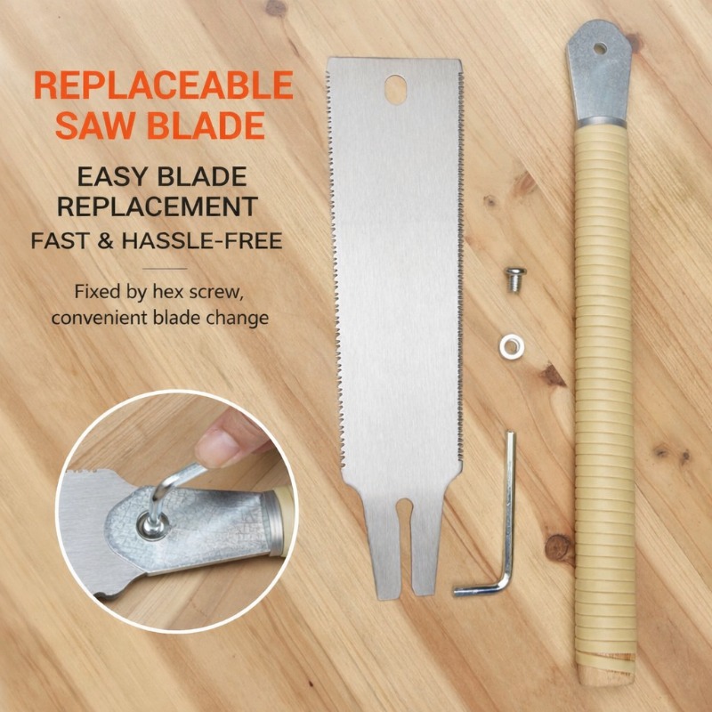 Japanese Style Double Sided Ha - Japanese Pull Saw บทวิจารณ์และราคา