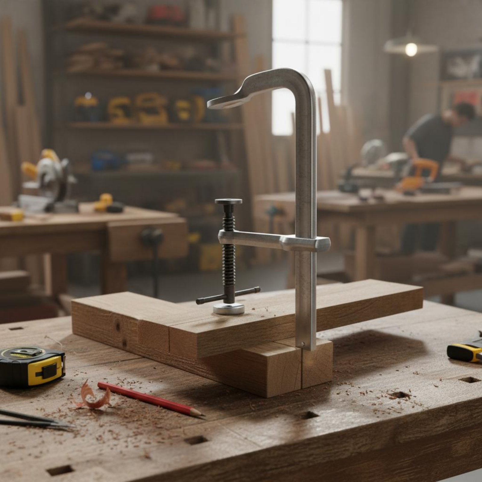 Heavy Duty F Clamp Thickened I - Woodworking Workshop Design บทวิจารณ์และราคา