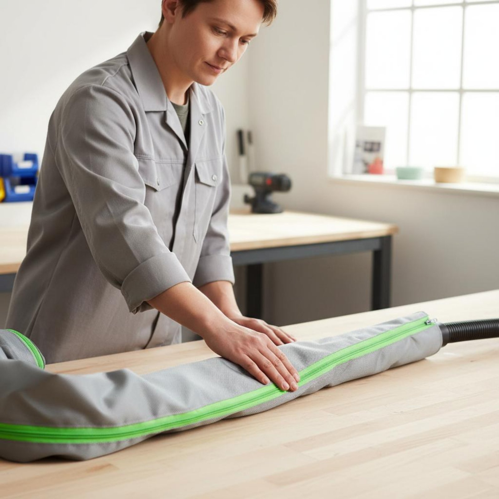 Particle Extractor Hose Sleeve - Woodworking Workshop Design บทวิจารณ์และราคา