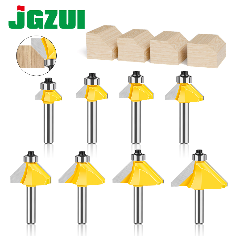 1pc 8mm Shank 45 Degree Bevel  - Woodworking Usa บทวิจารณ์และราคา
