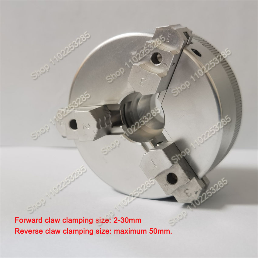 48mm Mini Three Jaw Chuck for  - Woodworking Lathe Chuck บทวิจารณ์และราคา