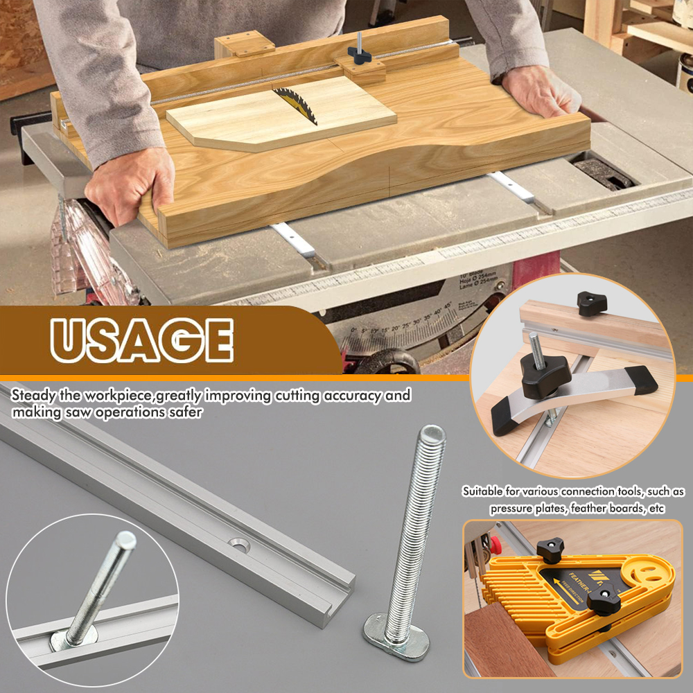 Woodworking 19# T-track Kit an - Woodworking Routers บทวิจารณ์และราคา