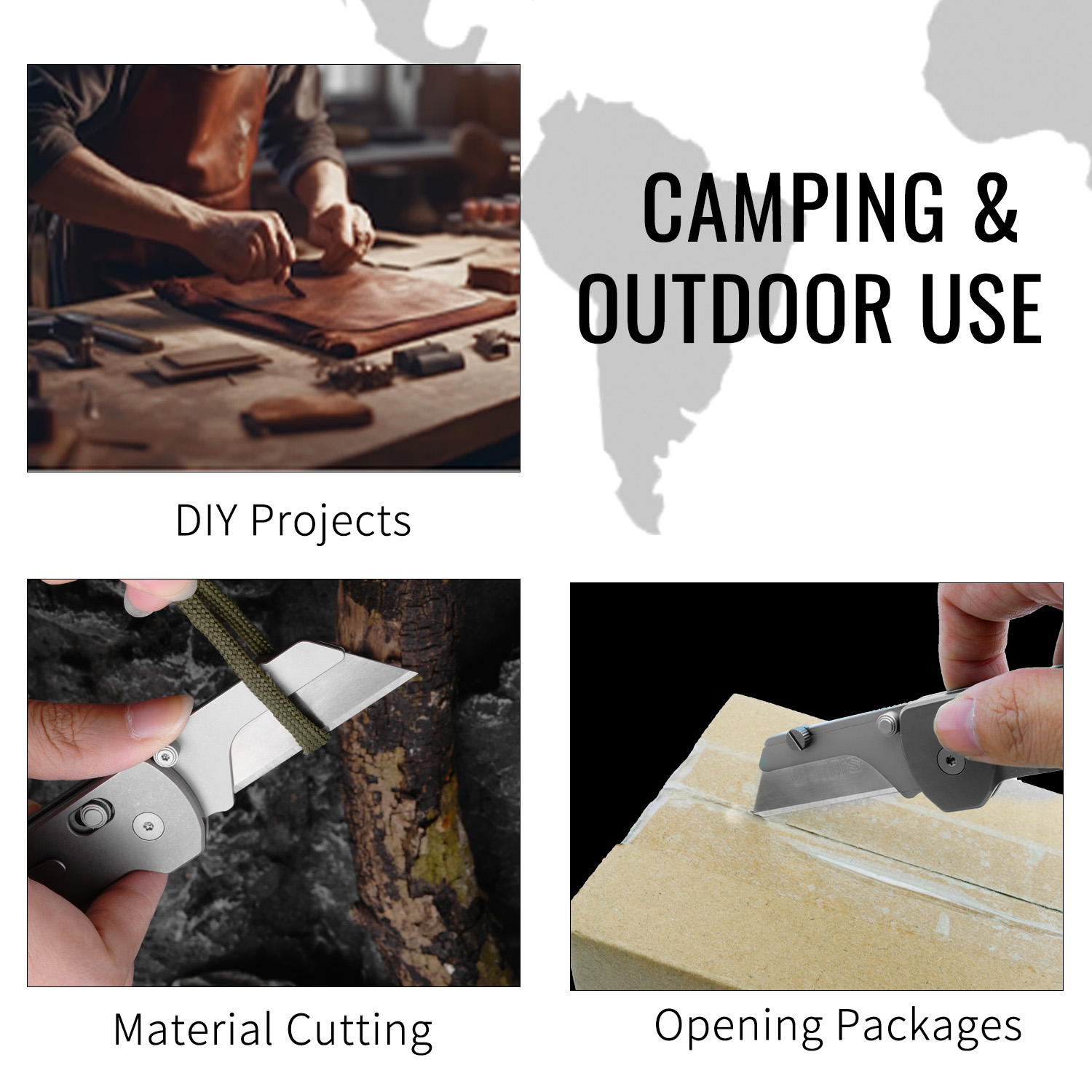 TGZUO Knife Titanium Alloy Fol - Woodworking Wallpaper บทวิจารณ์และราคา