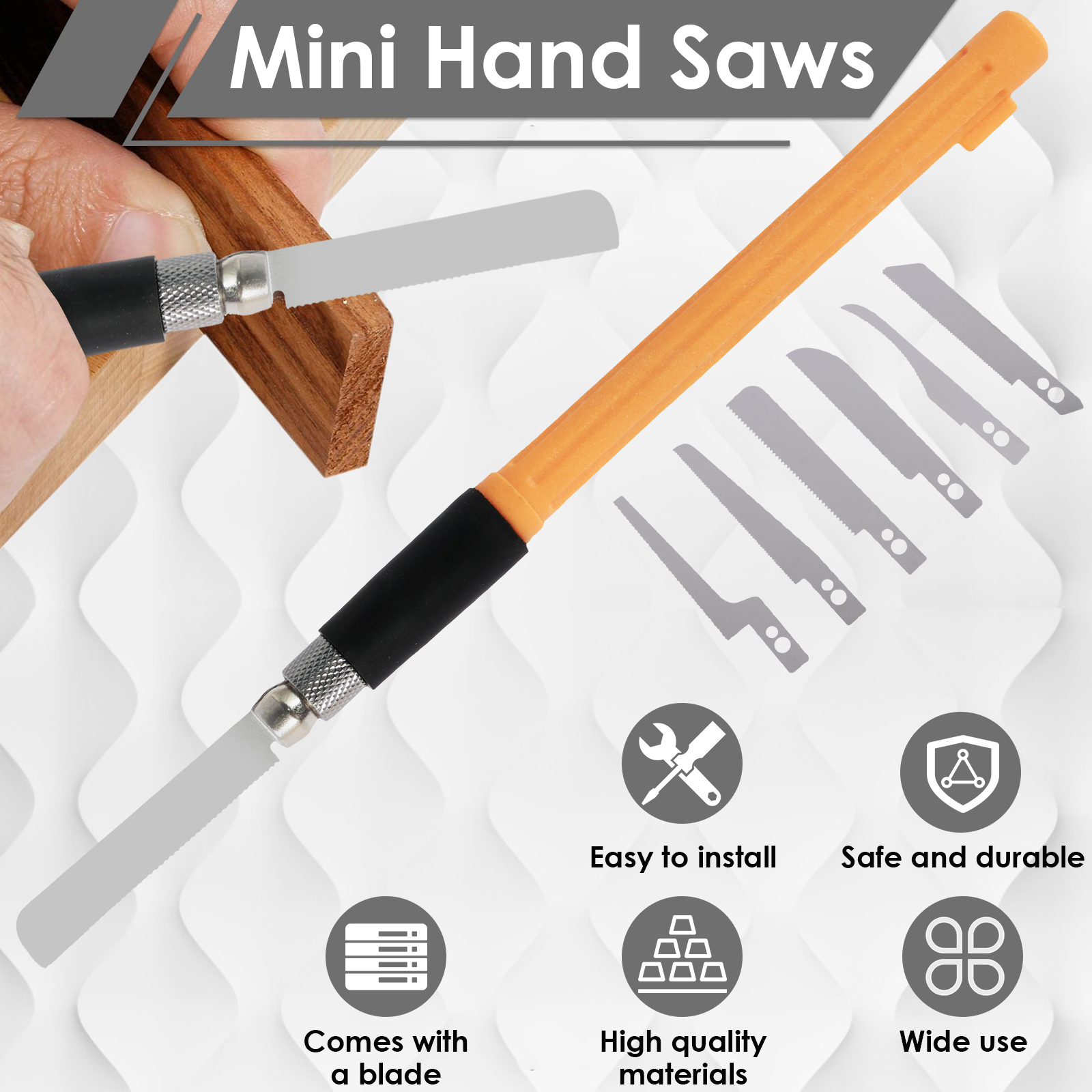 Mini Hand Saw Model Tools DIY  - Woodworking Hobby Kits บทวิจารณ์และราคา