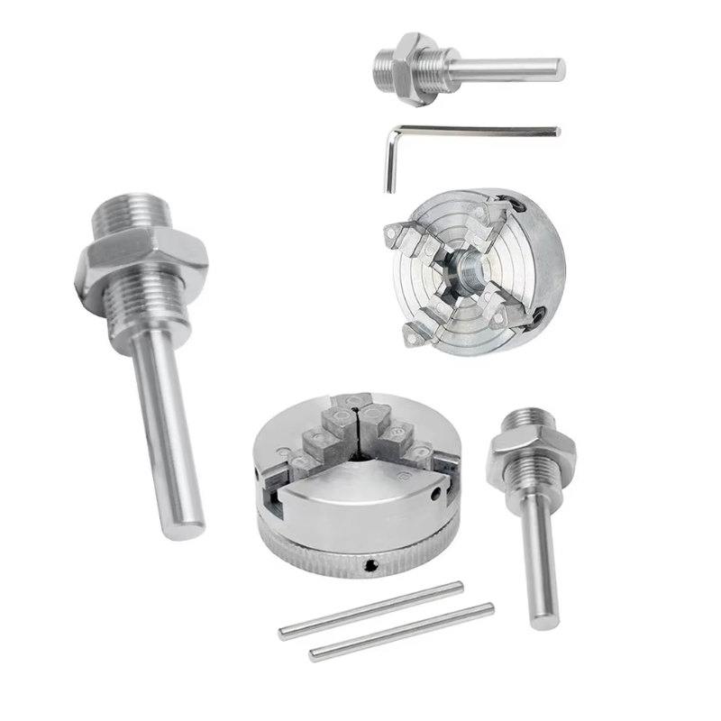 Mini Zinc Alloy 3-Jaw 4-Jaw Ch - Woodworking Lathe Chuck บทวิจารณ์และราคา