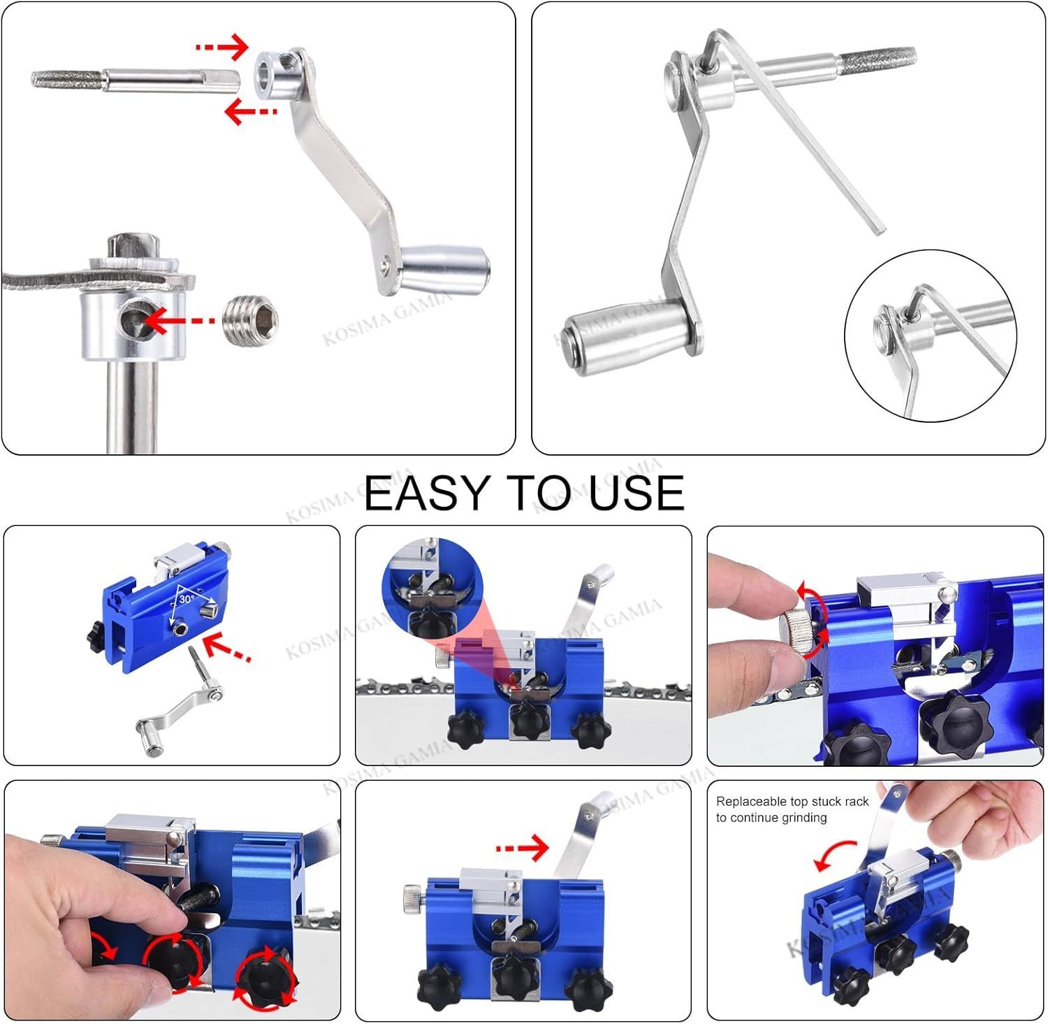 Portable Manual Chain Saw Blad - Woodworking Manufacturing บทวิจารณ์และราคา