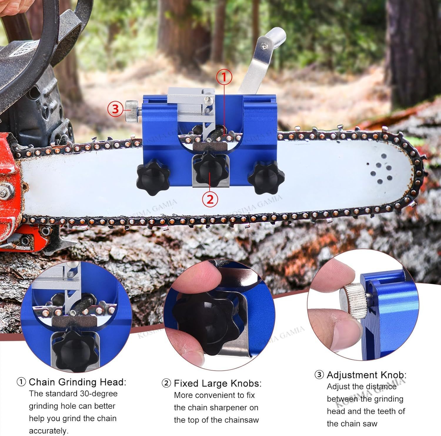 Portable Manual Chain Saw Blad - Woodworking Manufacturing บทวิจารณ์และราคา