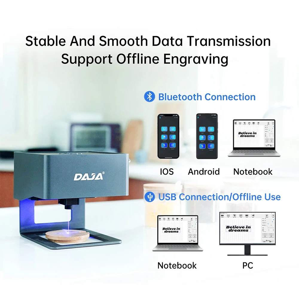 DAJA Laser Engraver CNC DIY DJ - Woodworking Manufacturing บทวิจารณ์และราคา