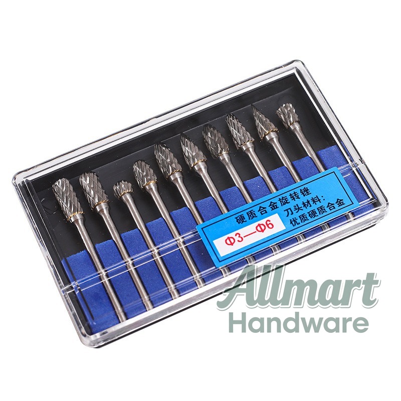 10PCS Wood Carbide Rotary Burr - Woodworking Kits บทวิจารณ์และราคา
