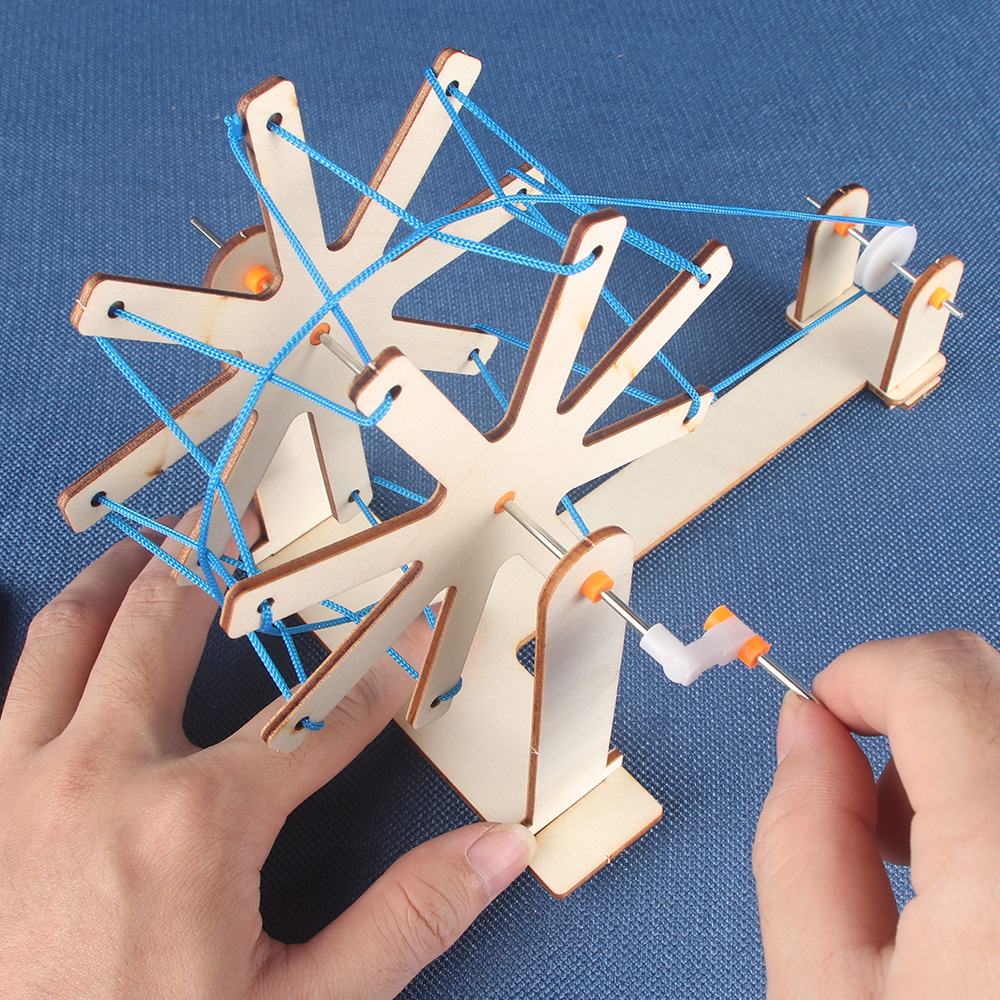DIY Small Wooden Weaving Loom  - Woodworking Kits บทวิจารณ์และราคา