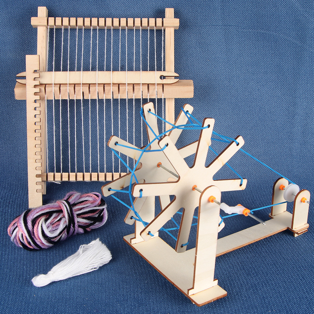DIY Small Wooden Weaving Loom  - Woodworking Kits บทวิจารณ์และราคา