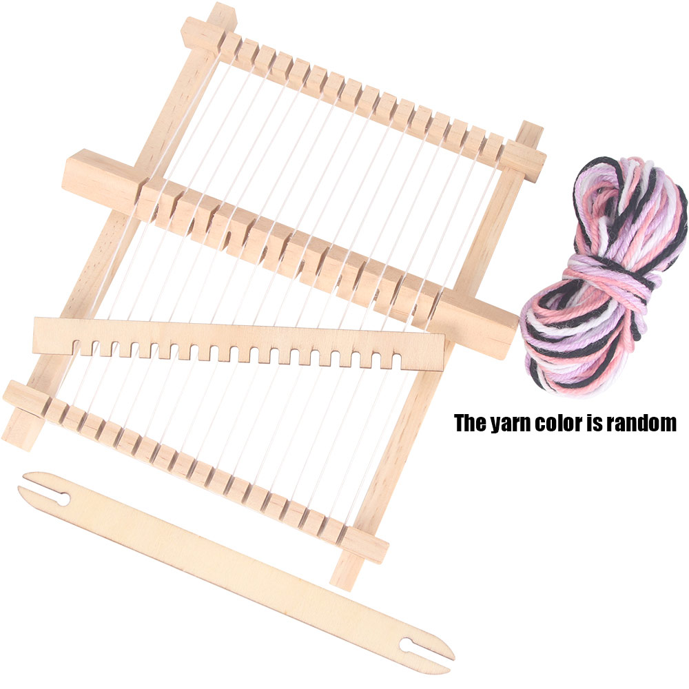 DIY Small Wooden Weaving Loom  - Woodworking Kits บทวิจารณ์และราคา