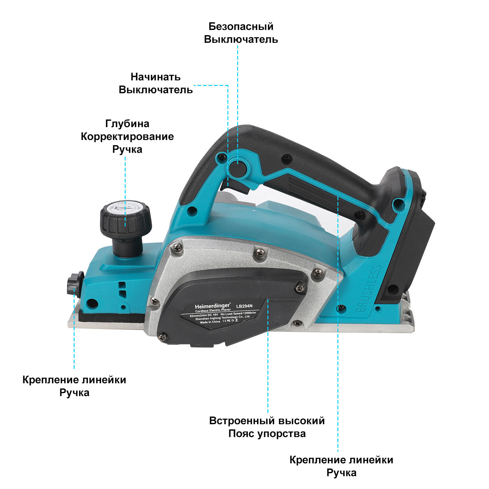 Heimerdinger 18V Rechargeable  - Woodworking Usa บทวิจารณ์และราคา
