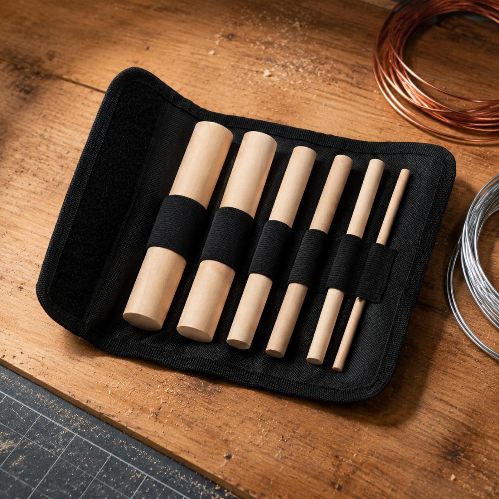 6 Pieces Wire Wrapping Mandrel - Woodworking Kits บทวิจารณ์และราคา