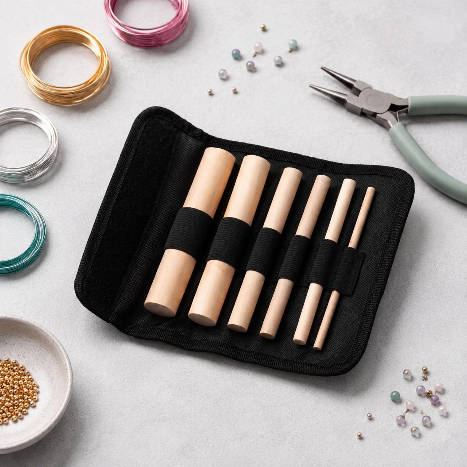 6 Pieces Wire Wrapping Mandrel - Woodworking Kits บทวิจารณ์และราคา