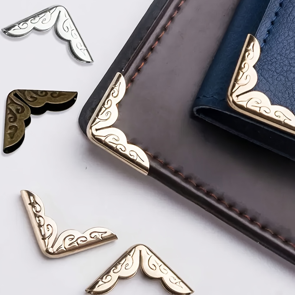 24pcs Retro Triangle Metal Alb - Woodworking Book บทวิจารณ์และราคา