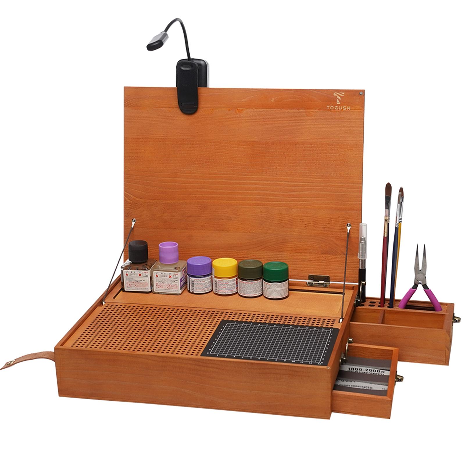 Hobby Work Table for Model Bui - Woodworking Plans บทวิจารณ์และราคา