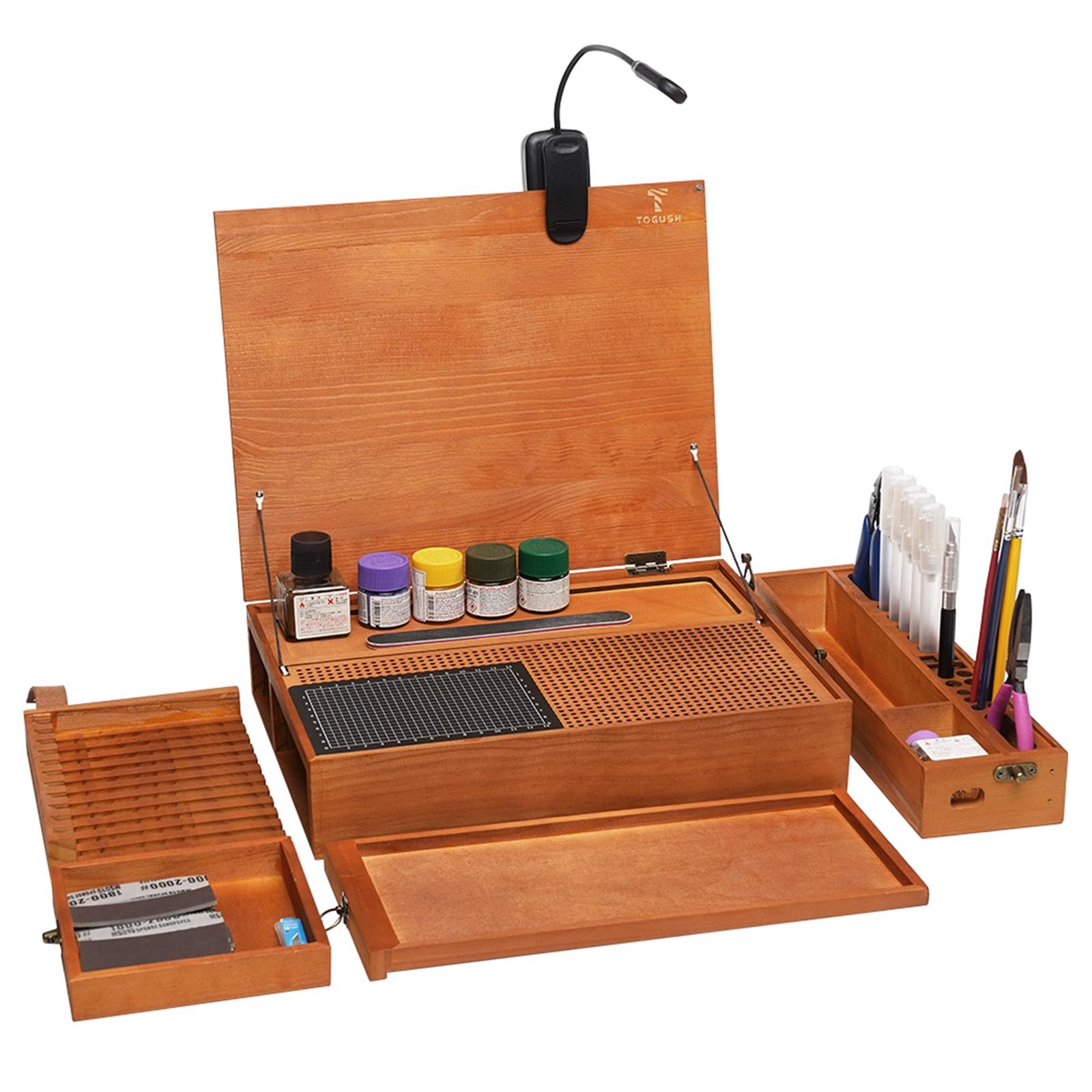 Hobby Work Table for Model Bui - Woodworking Plans บทวิจารณ์และราคา