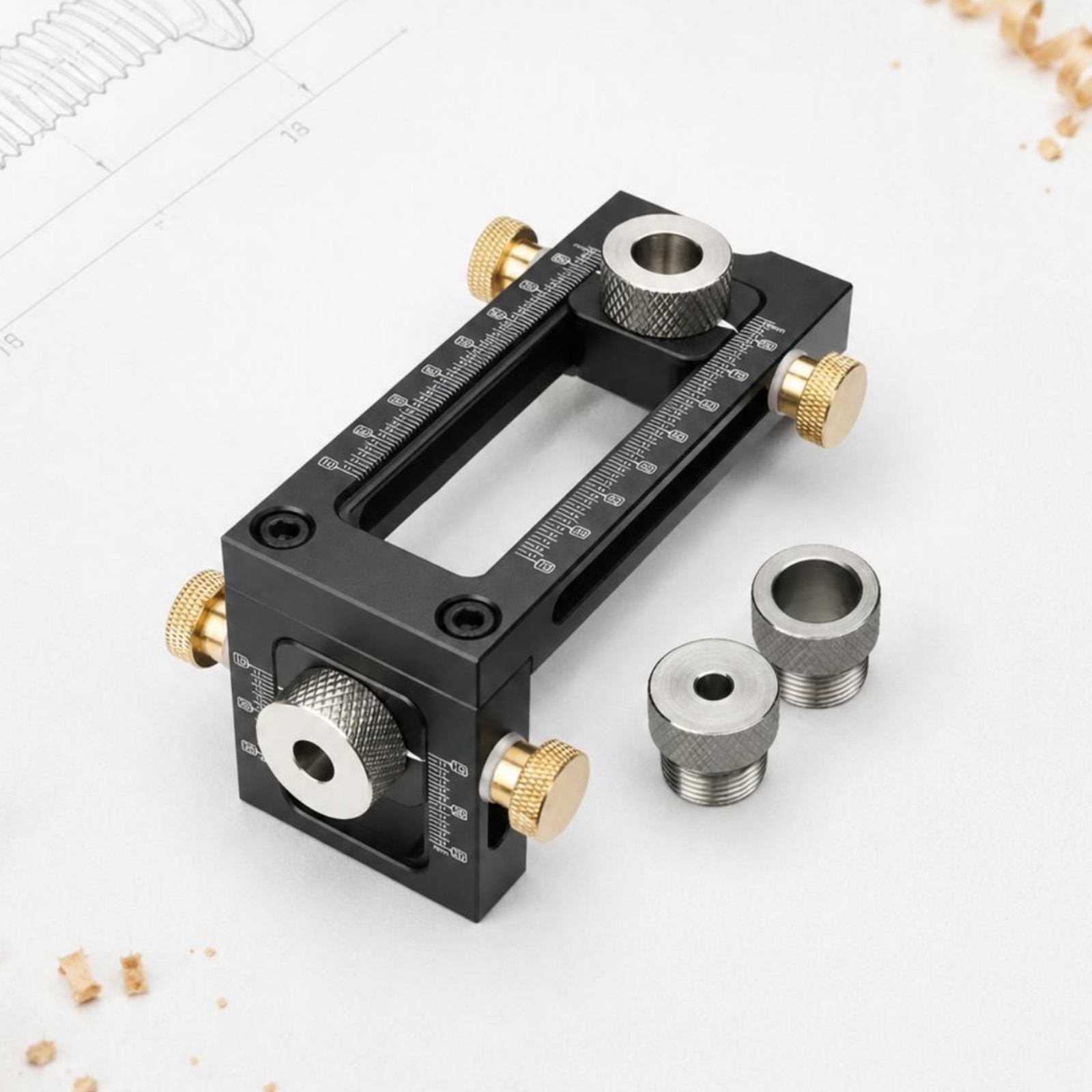 Bed Screw Drilling Jig Precise - Woodworking Joint บทวิจารณ์และราคา