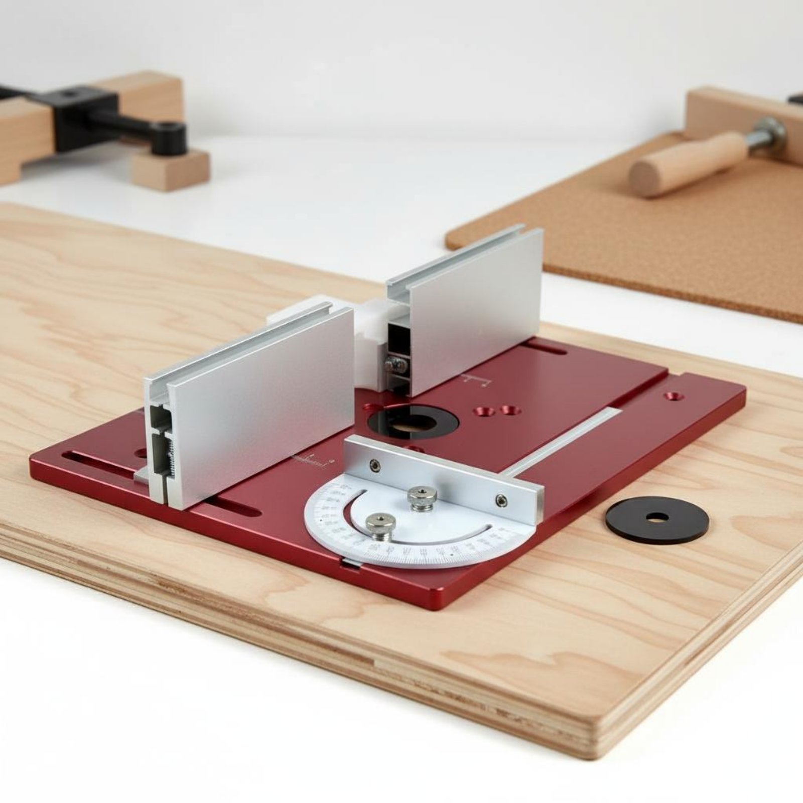 Aluminum Router Flip Plate Pre - Woodworking Routers บทวิจารณ์และราคา