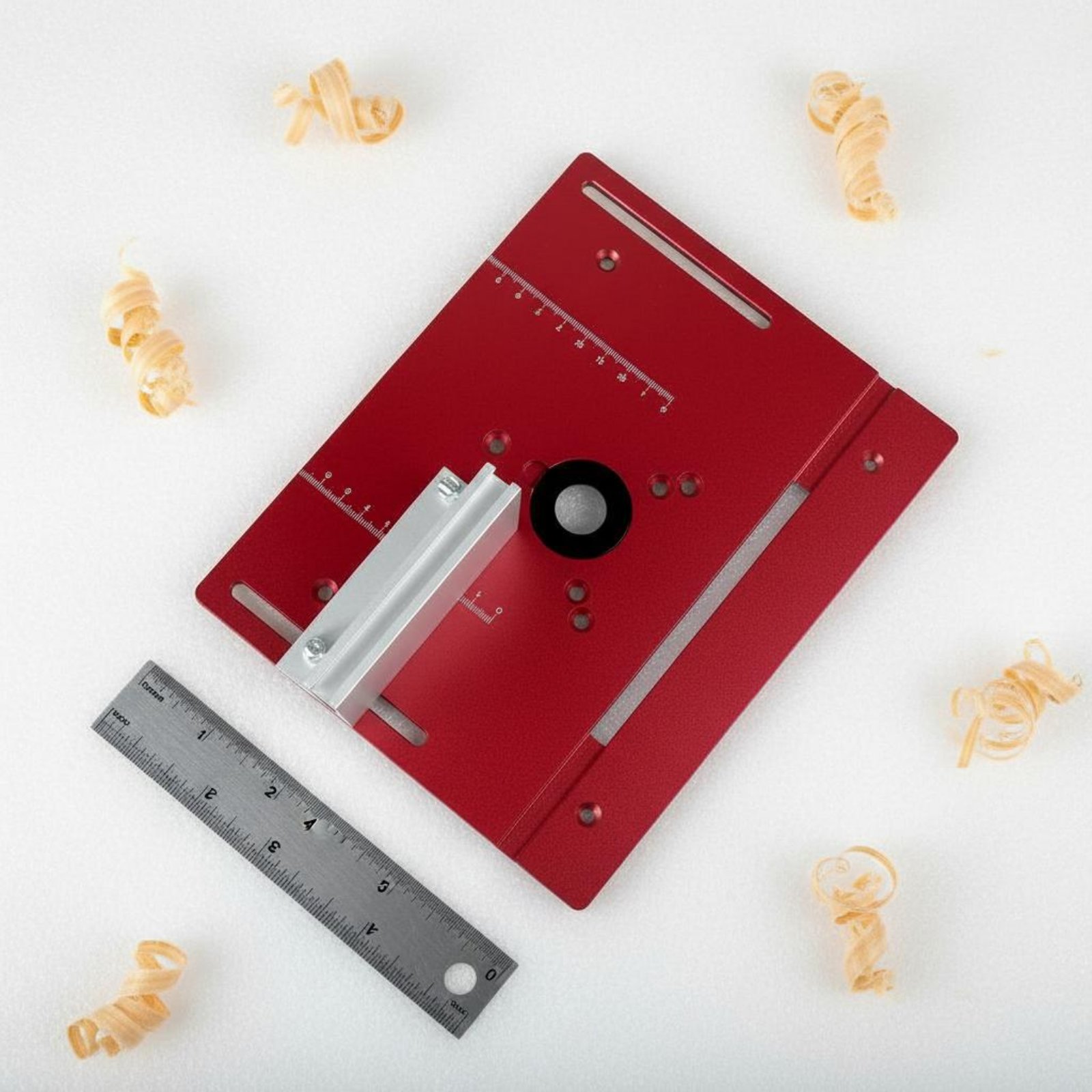 Aluminum Router Flip Plate Pre - Woodworking Routers บทวิจารณ์และราคา
