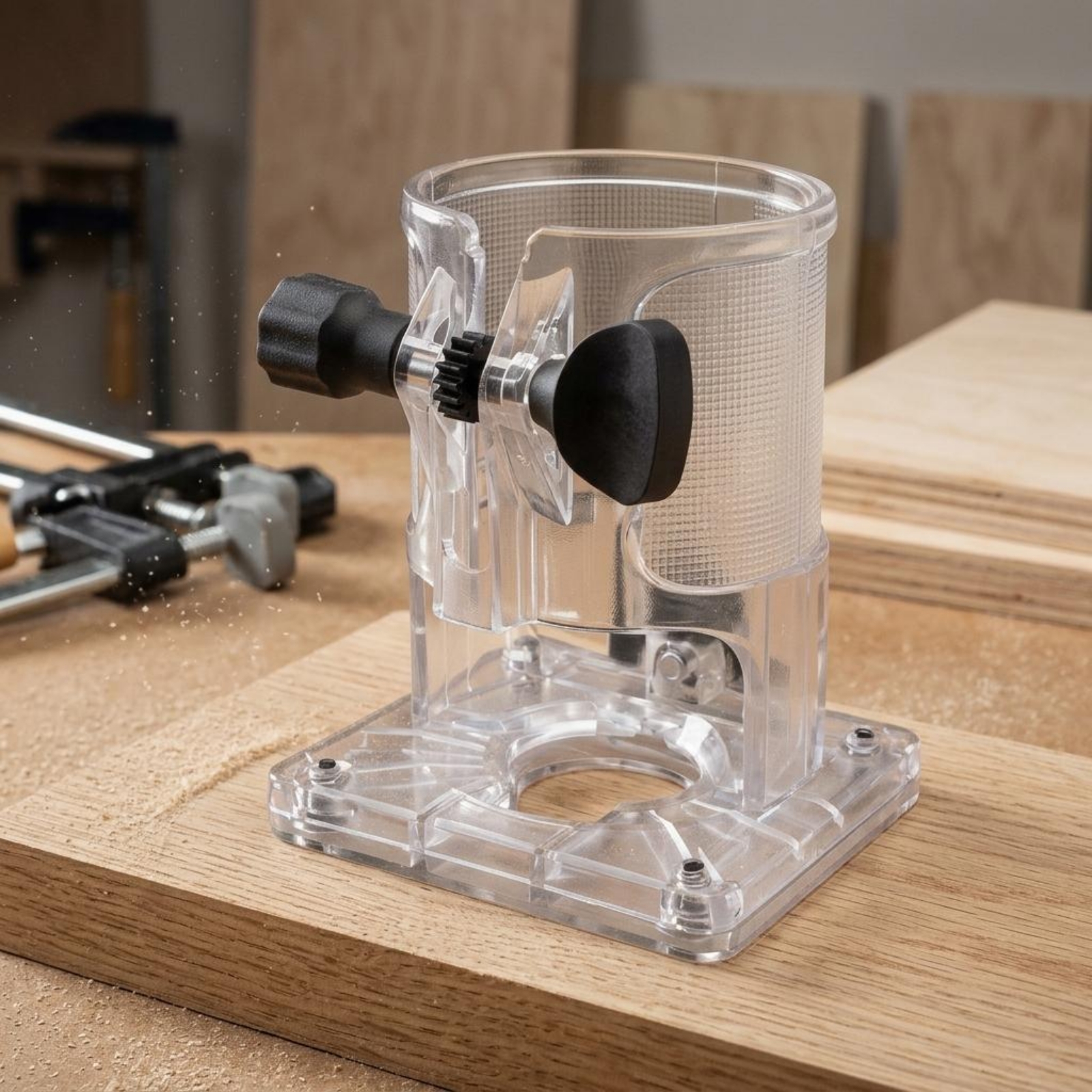 Transparent Trimmer Router Gua - Woodworking Routers บทวิจารณ์และราคา